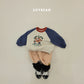 (Pre-order) Soybean Kids Winter - Fruit Raglan Fleece-Lined Sweatshirt 과일양기모맨투맨 (2 Colors)