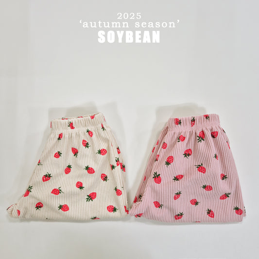 (Pre-order) Soybean Kids - Light Corduroy Balloon Pants 라이트골덴항아리팬츠 (8 Colors)