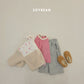 (Pre-order) Soybean Kids Winter - Flower Patch Sherpa Jacket 꽃배색양털JP (2 Colors)