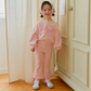 (Pre-order) Daily Bebe - Kids’ Love Bootcut Top & Bottom Set 러브 부츠컷세트 (4 Colors)