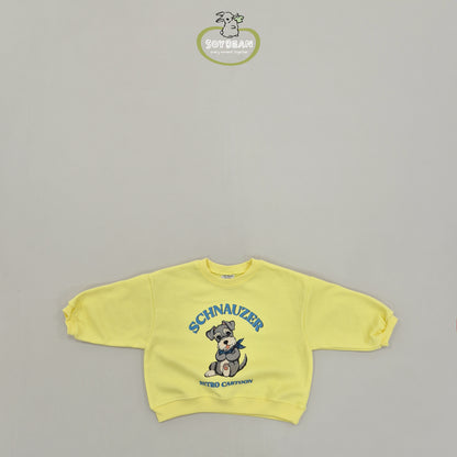 (Pre-order) Soybean Kids - Schnauzer Sweatshirt 슈나우저맨투맨 (2 Colors)