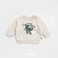 (Pre-order) OOTTBEBE - Dino Sweatshirt 공룡맨투맨 (3 Colors)