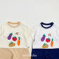 (Pre-order) OOTTBEBE - Veggie Market Top and Bottom Set 야채마켓상하복 (2 Colors)