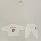 (Pre-order) Soybean Kids - Wonder Bear Top & Bottom Set 원더베어상하복 (3 Colors)