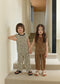 (Pre-order) Daily Bebe Summer - Kids’ Color-Block Pleats Set 배색 플리츠 세트 (8 Colors)