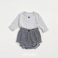 (Pre-order) OOTTBEBE - Papillon Bloomer Set 빠삐용블루머Set (2 Colors)
