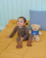 (Pre-order) OOTTBEBE Fall - Little Leopard Pajama Set 리틀호피실내복 (2 Colors)