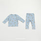 (Pre-order) OOTTBEBE Spring - Picnic Cotton Pajama Set 나들이실내복 (4 Colors)