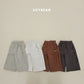 (Pre-order) Soybean Kids Winter - Fleece-Lined Side Snap Wide Pants 양기모사이드스냅팬츠 (4 Colors)