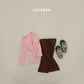 (Pre-order) Soybean Kids Winter - Puffy Contrast Flare Set 퐁실배색플레어세트 (3 Colors)
