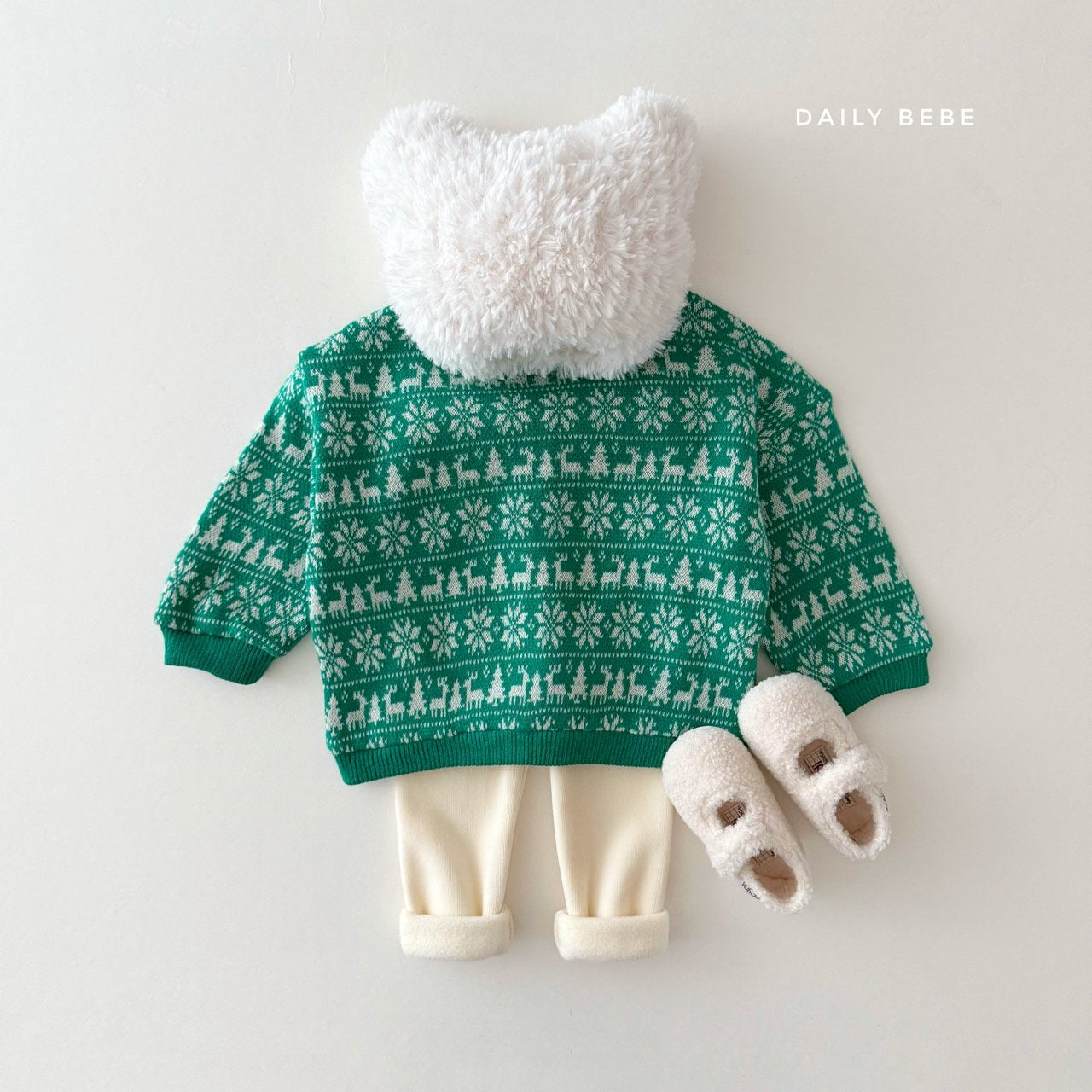(Pre-order) Daily Bebe Winter - Kids’ Mink Basic Leggings 밍크 기본레깅스 (4 Colors)