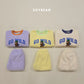 (Pre-order) Soybean Kids Winter - Camping Bear Fleece Top & Bottom Set 캠핑베어플리스상하 (3 Colors)