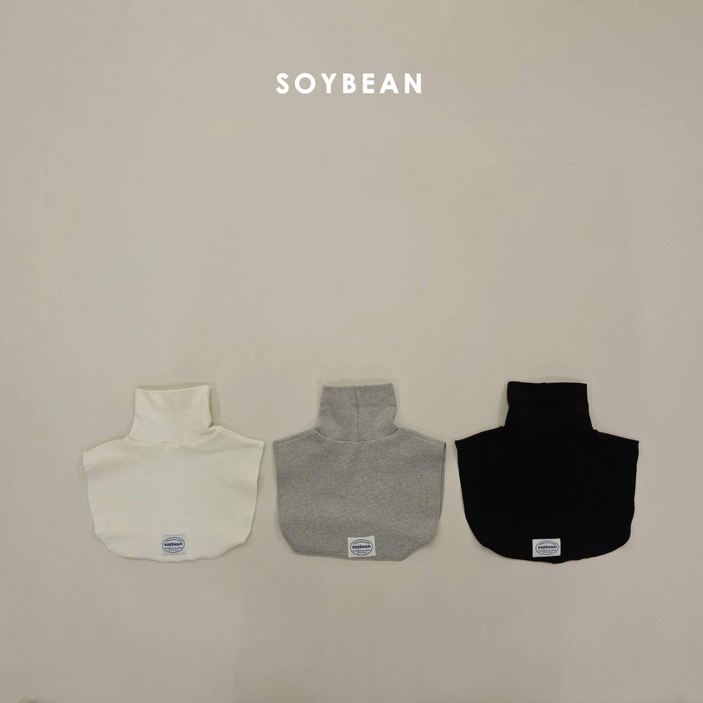 (Pre-order) Soybean Kids Winter - Mock Neck Layering Tee 페이크목폴라티 (5 Colors)