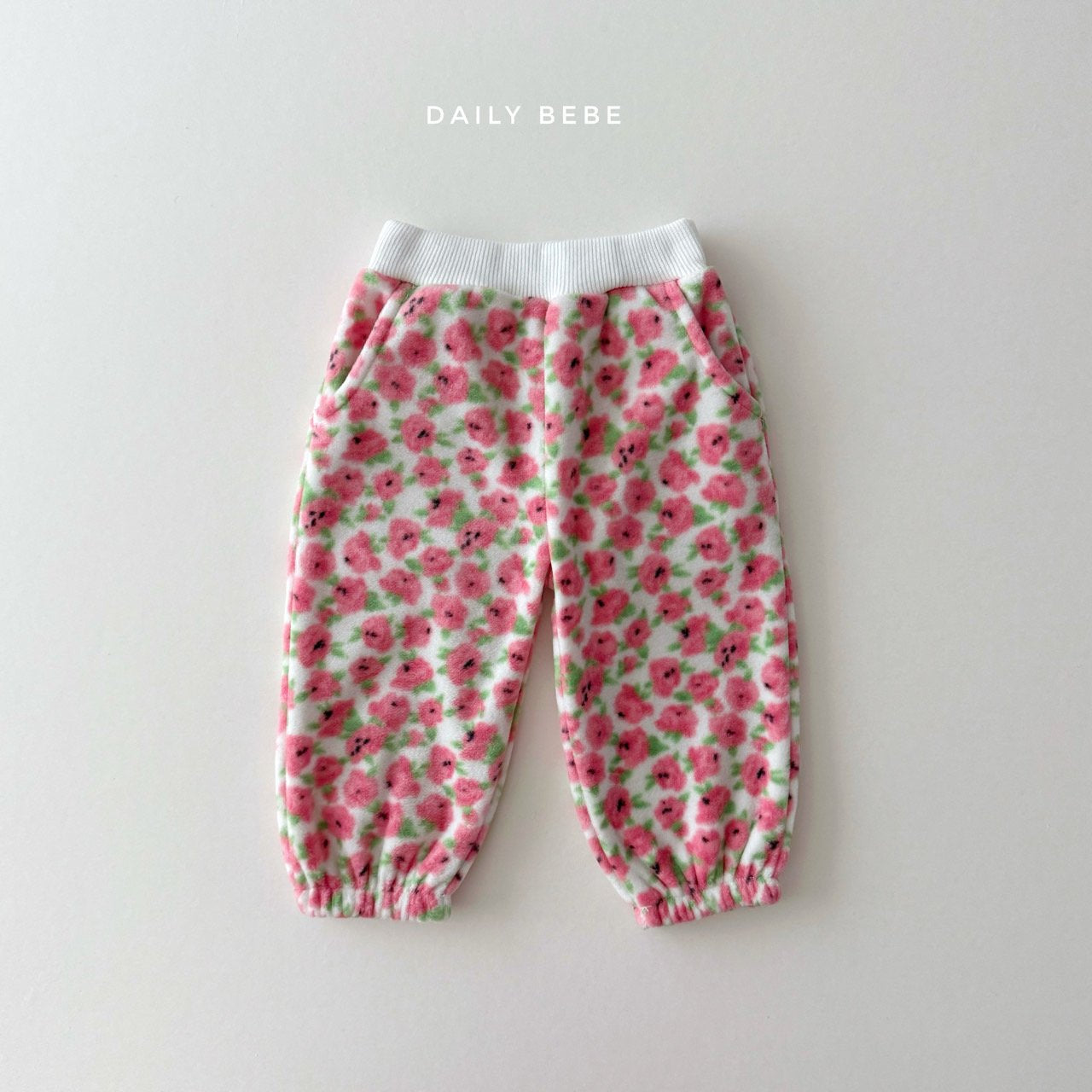 (Pre-order) Daily Bebe - Kids’ Fleece Jogger Pants 후리스 조거팬츠 (6 Colors)