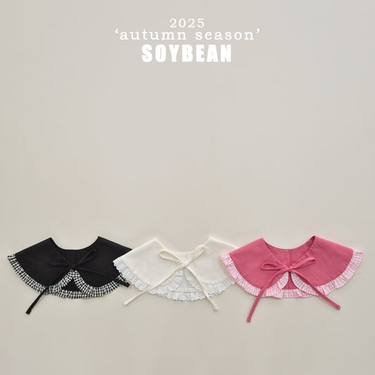 (Pre-order) Soybean Kids - Ribbon Lace Cape 리본레이스케이프 (3 Colors)