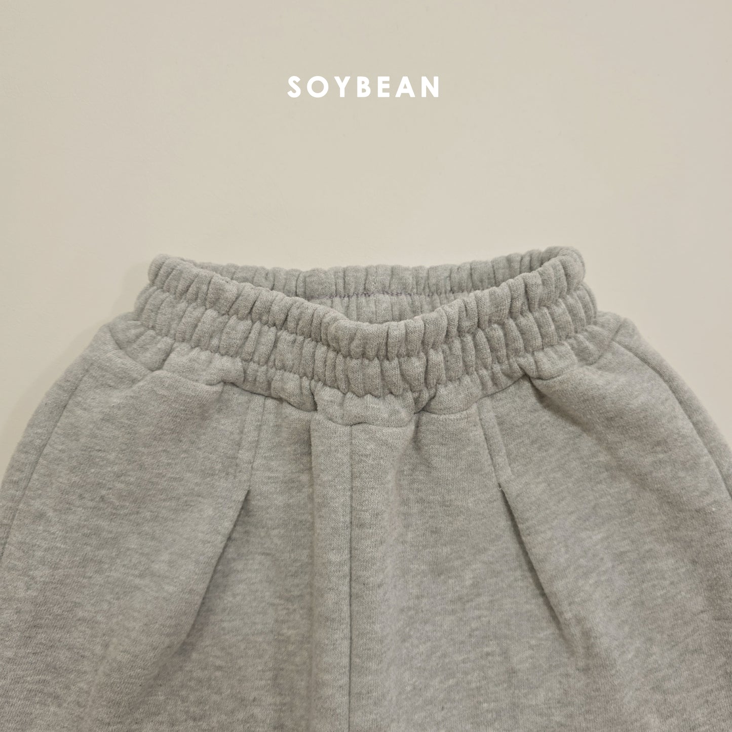 (Pre-order) Soybean Kids Winter - Pintuck Fleece-Lined Training Pants 핀턱트레이닝팬츠 (3 Colors)