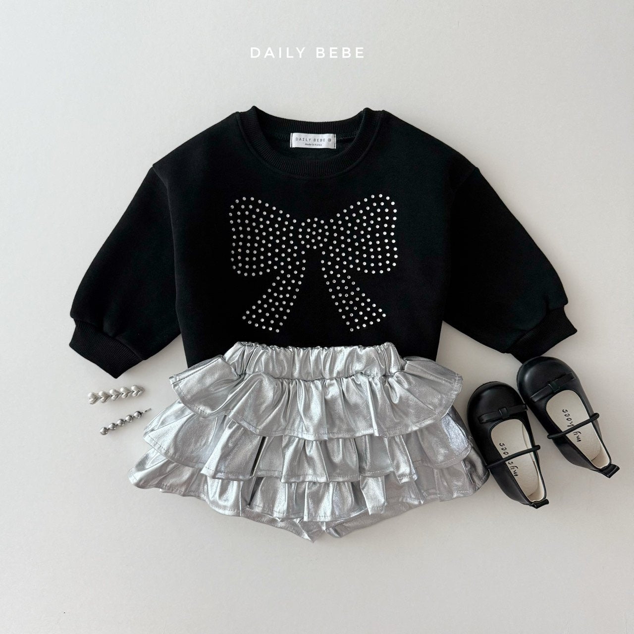 (Pre-order) Daily Bebe - Kids’ Ruffle Skirt 캉캉치마 (3 Colors)