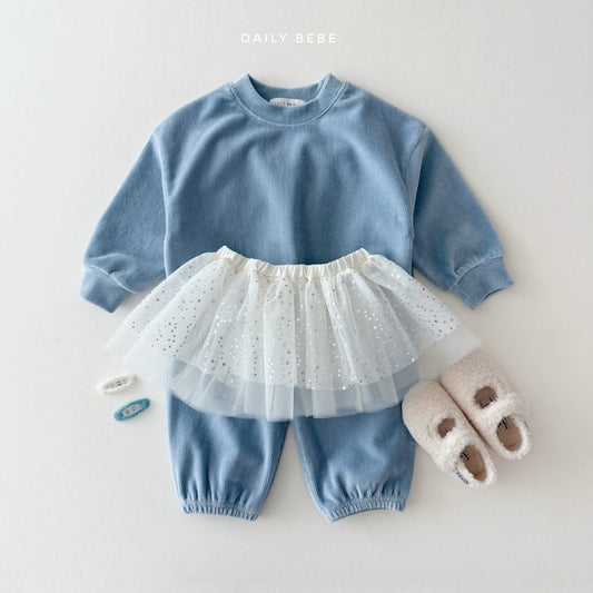 (Pre-order) Daily Bebe Winter - Kids' Layered Tutu Skirt 레이어드 튜튜 (2 Colors)