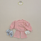 (Pre-order) Soybean Kids - Mink Flare Top & Bottom Set 밍크나팔상하복 (3 Colors)