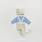 (Pre-order) OOTTBEBE Spring - Say OOTT Stripe Suspender Leggings 세이오뜨멜빵레깅스 (4 Colors)