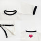 (Pre-order) OOTTBEBE Spring - Modal Heart Romper & Bunny Ear Bonnet Set 모달하트전신슈트+토끼보넷 (4 Colors)