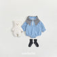 (Pre-order) OOTTBEBE Winter - Puppy Fleece Anorak Bodysuit 멍멍아노락슈트 (4 Colors)