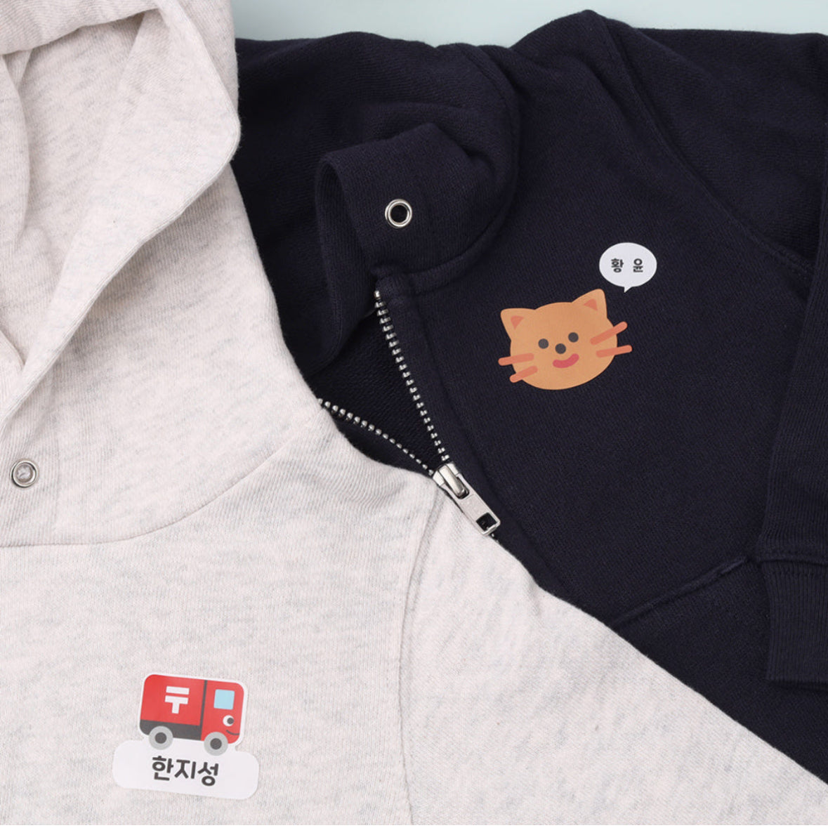 (Pre-order) Personalized Name Stickers for Clothing, Shoes and Gear