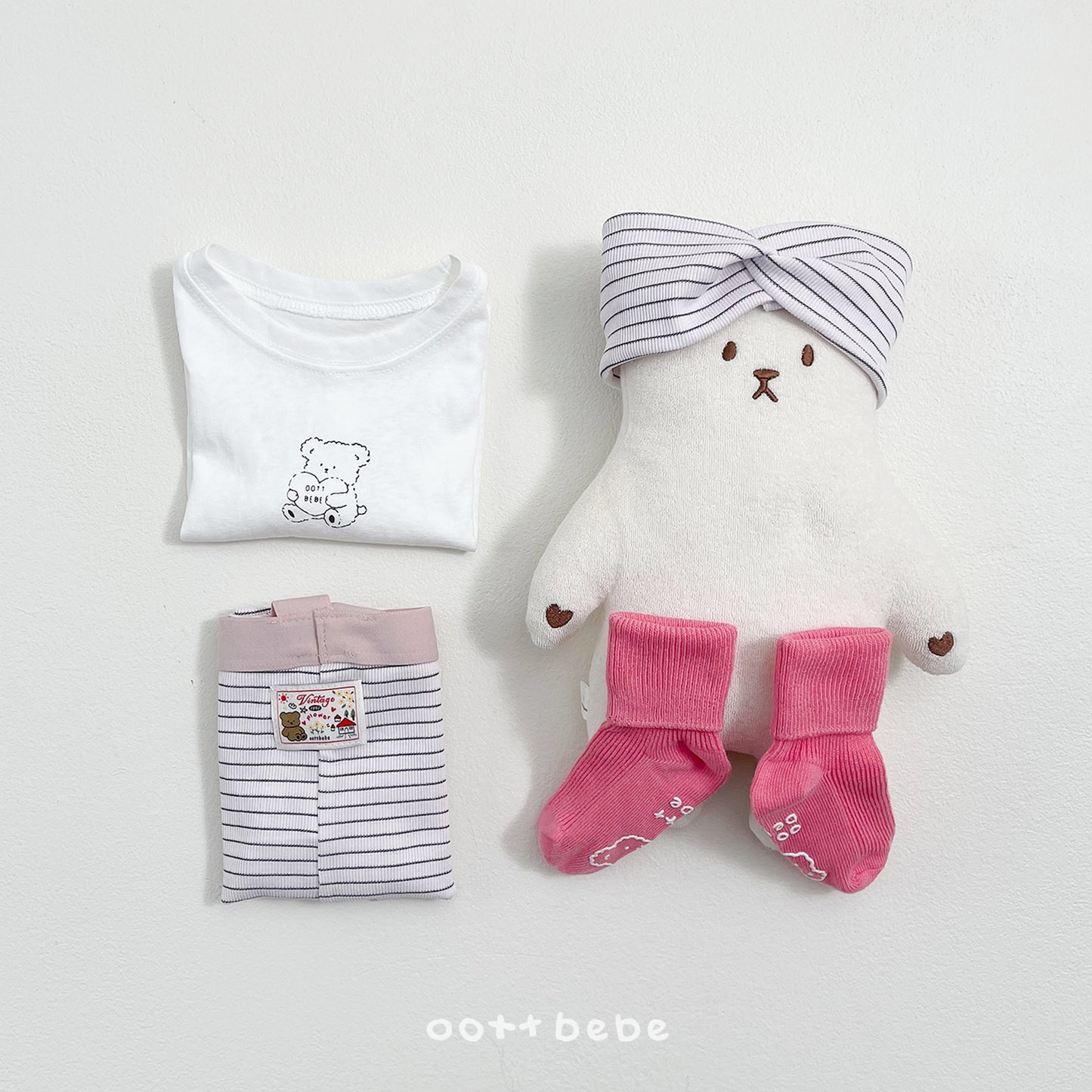 (Pre-order) OOTTBEBE Summer - Sherbet Hairband (Baby) 샤베트 헤어밴드 (5 Colors)