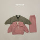 (Pre-order) Soybean Kids Winter - Miracle Half-Zip Top & Bottom Set 미라클반집업상하 (2 Colors)