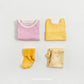 (Pre-order) OOTTBEBE Spring - Picnic Modal Ribbed Romper & Leggings Set 피크닉슈트세트 (3 Colors)