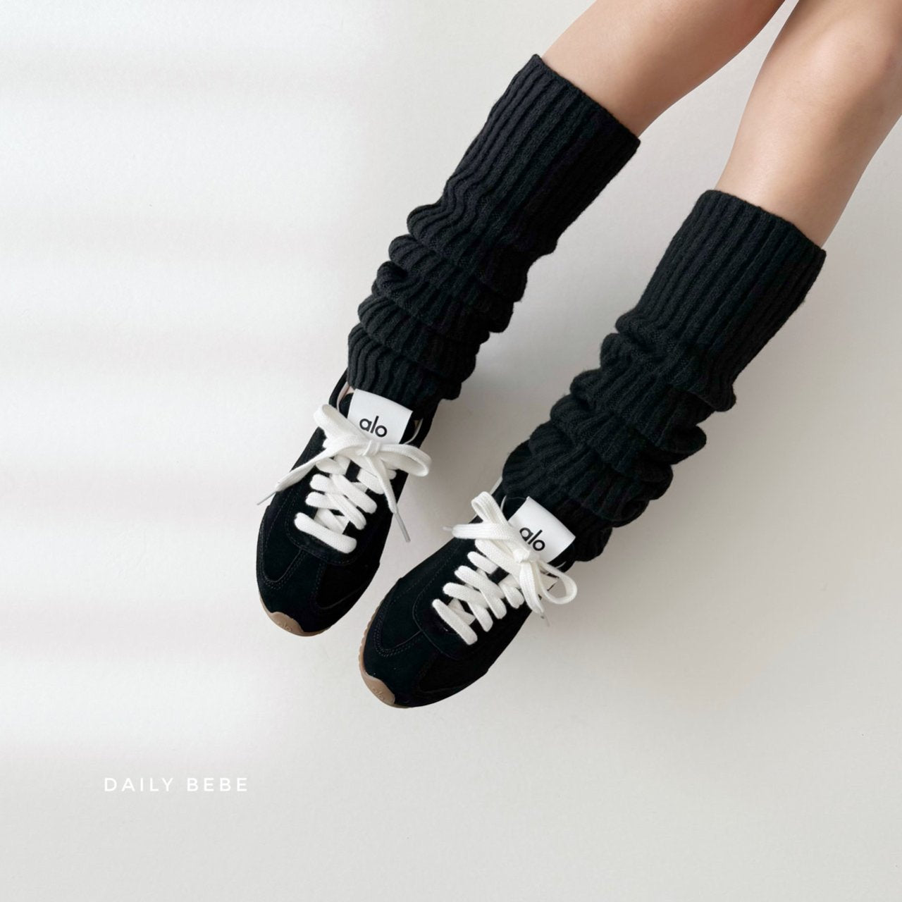(Pre-order) Daily Bebe Winter - Kids’ Knit Leg Warmers 니트 레그워머 (3 Colors)