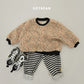 (Pre-order) Soybean Kids Winter - Popping Sherpa Sweatshirt 팝핑양털맨투맨 (4 Colors)