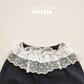 (Pre-order) Soybean Kids - Lace Layered Frill Pants 레이스캉프릴팬츠 (2 Colors)