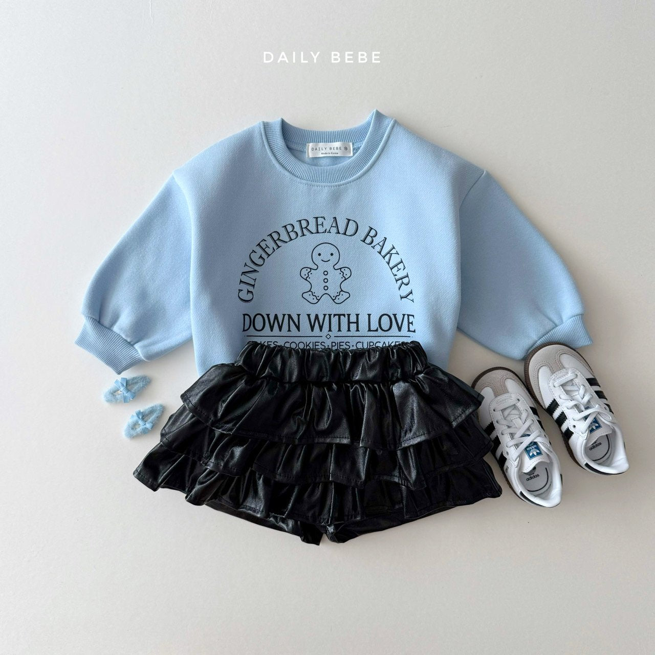 (Pre-order) Daily Bebe - Kids’ Ruffle Skirt 캉캉치마 (3 Colors)