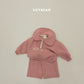 (Pre-order) Soybean Kids Winter - Miracle Half-Zip Top & Bottom Set 미라클반집업상하 (2 Colors)