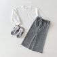 (Pre-order) Daily Bebe - Kids' Heart Pocket Tee 하트포켓 (2 Colors)