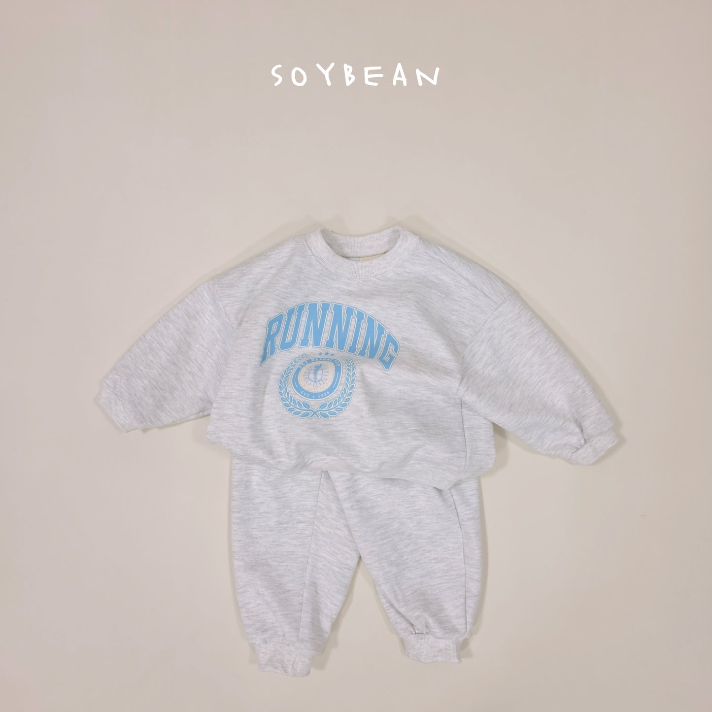 (Pre-order) Soybean Kids Spring - Running Top & Bottom Set 러닝상하복 (2 Colors)