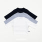 (Pre-order) OOTTBEBE - Plain Tee 3-Piece Set (Cotton Modal) 심플티셔츠 1+1+1(3종세트) (2 Colors)