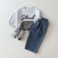 (Pre-order) Daily Bebe - Kids' Banding Denim Pants 밴딩데님팬츠
