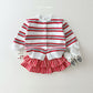 (Pre-order) Daily Bebe - Kids' Multi Stripe Cardigan 멀티단가라 가디건 (2 Colors)