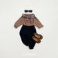 (Pre-order) OOTTBEBE - Plain Tee 3-Piece Set (Cotton Modal) 심플티셔츠 1+1+1(3종세트) (2 Colors)