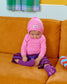 (Pre-order) OOTTBEBE Fall - Retro Hooded Tee - 레트로후드쫄티 (4 Colors)
