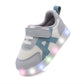 (Pre-order) KoongsKoongs Kids’ Bread LED Light-up Sneakers (Pale Blue)