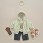 (Pre-order) Soybean Kids - Super Fleece Hooded Zip-Up 슈퍼플리스후드집업 (4 Colors)