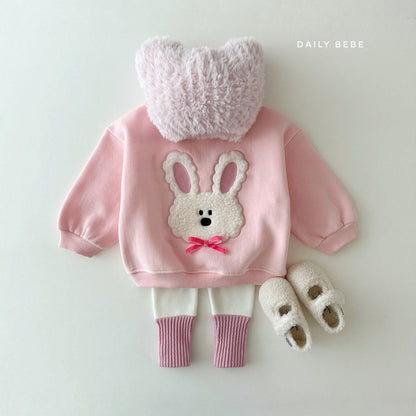 (Pre-order) Daily Bebe Winter - Kids’ Mink Leggings 밍크 토시레깅스 (3 Colors)
