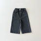 (Pre-order) Daily Bebe Winter - Kids' Fleece-Lined Denim Pants 기모 데님팬츠 (2 Colors)