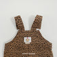 (Pre-order) OOTTBEBE Winter - Leopard Overall Pants 호피오버롤