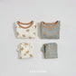 (Pre-order) OOTTBEBE Winter - Mung-Mung Pajama Set 멍멍실내복 (2 Colors)