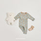 (Pre-order) OOTTBEBE Winter - Mung-Mung Pajama Set 멍멍실내복 (2 Colors)
