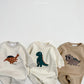 (Pre-order) OOTTBEBE - Winter Dinosaur Bodysuit 아기공룡전신수트 (3 Colors)